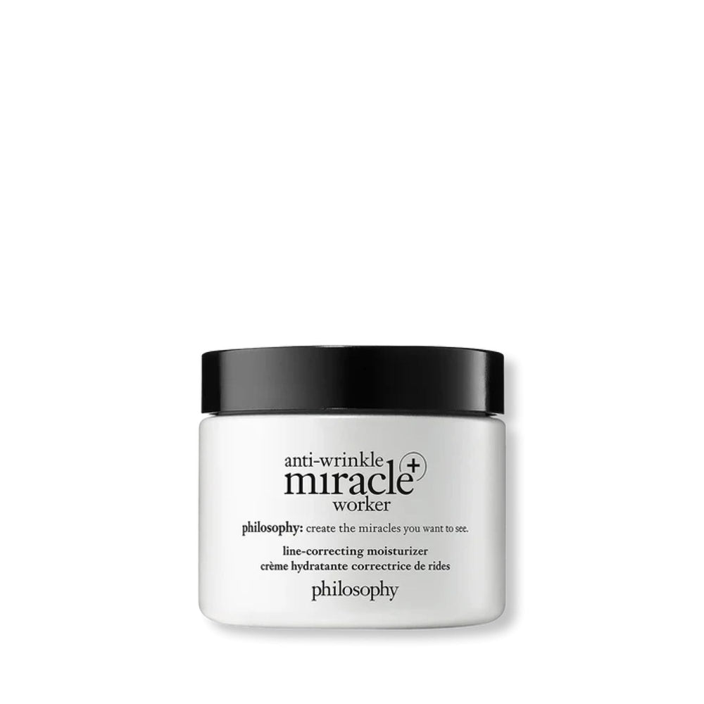 philosophy jar front packaging showing product and brand for clear identification