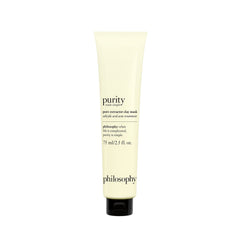 philosophy front tube showing product branding and clear label benefit