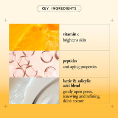 philosophy step 2 serum pouring to show lightweight delivery of vitamin C