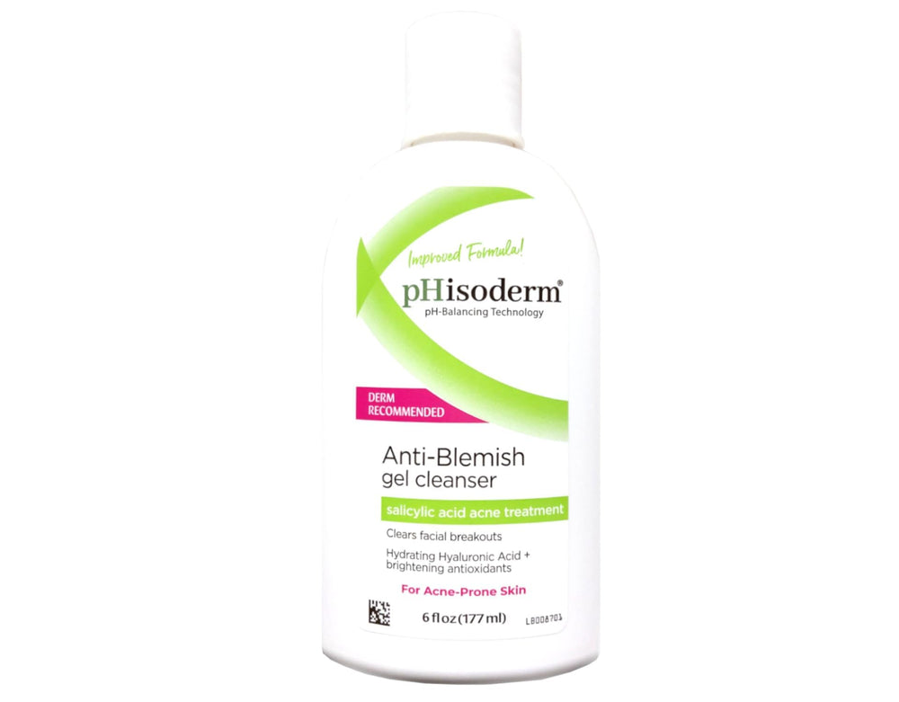 Phisoderm front packaging showing clear label and volume benefits