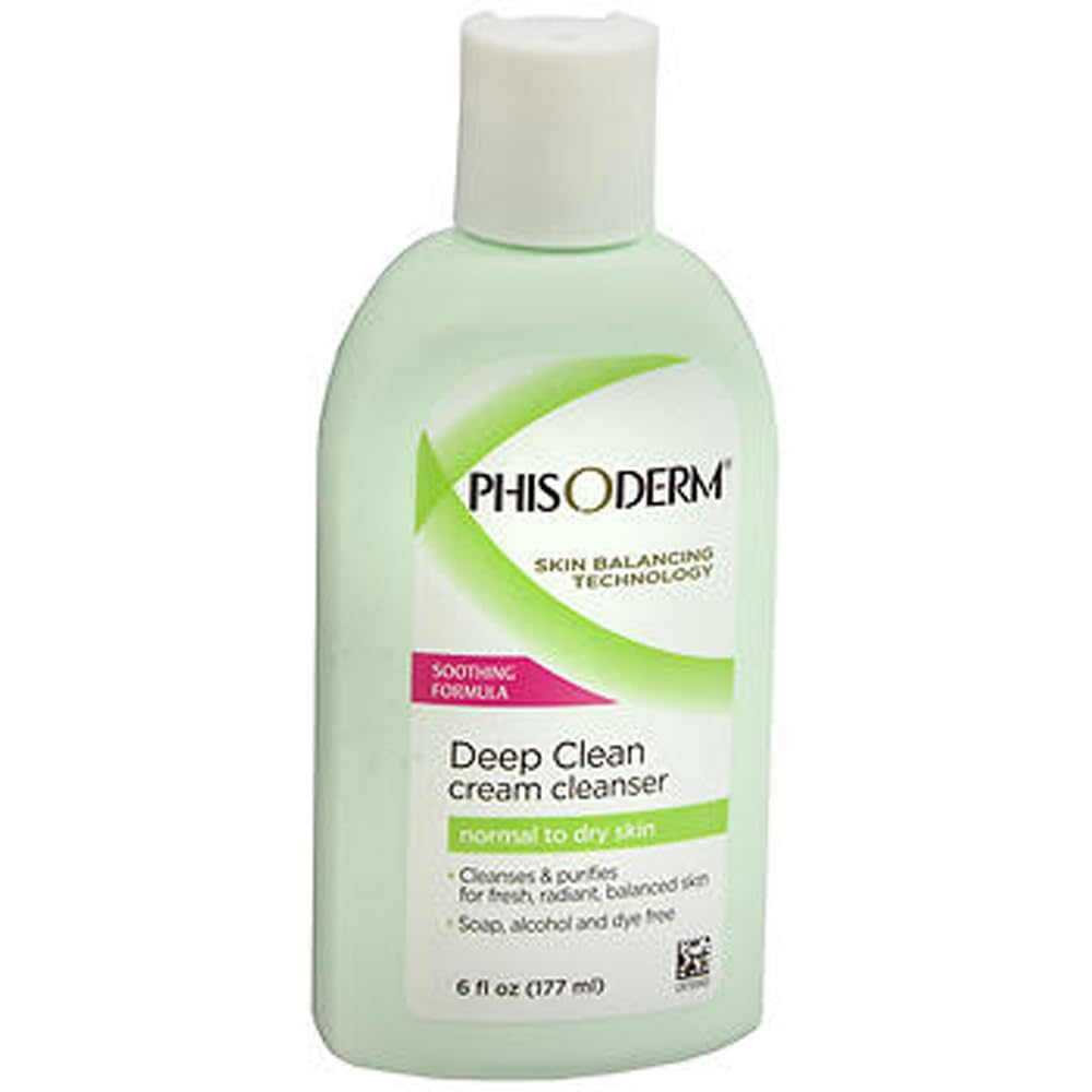 Phisoderm tube front packaging showing product name and gentle cleansing benefits