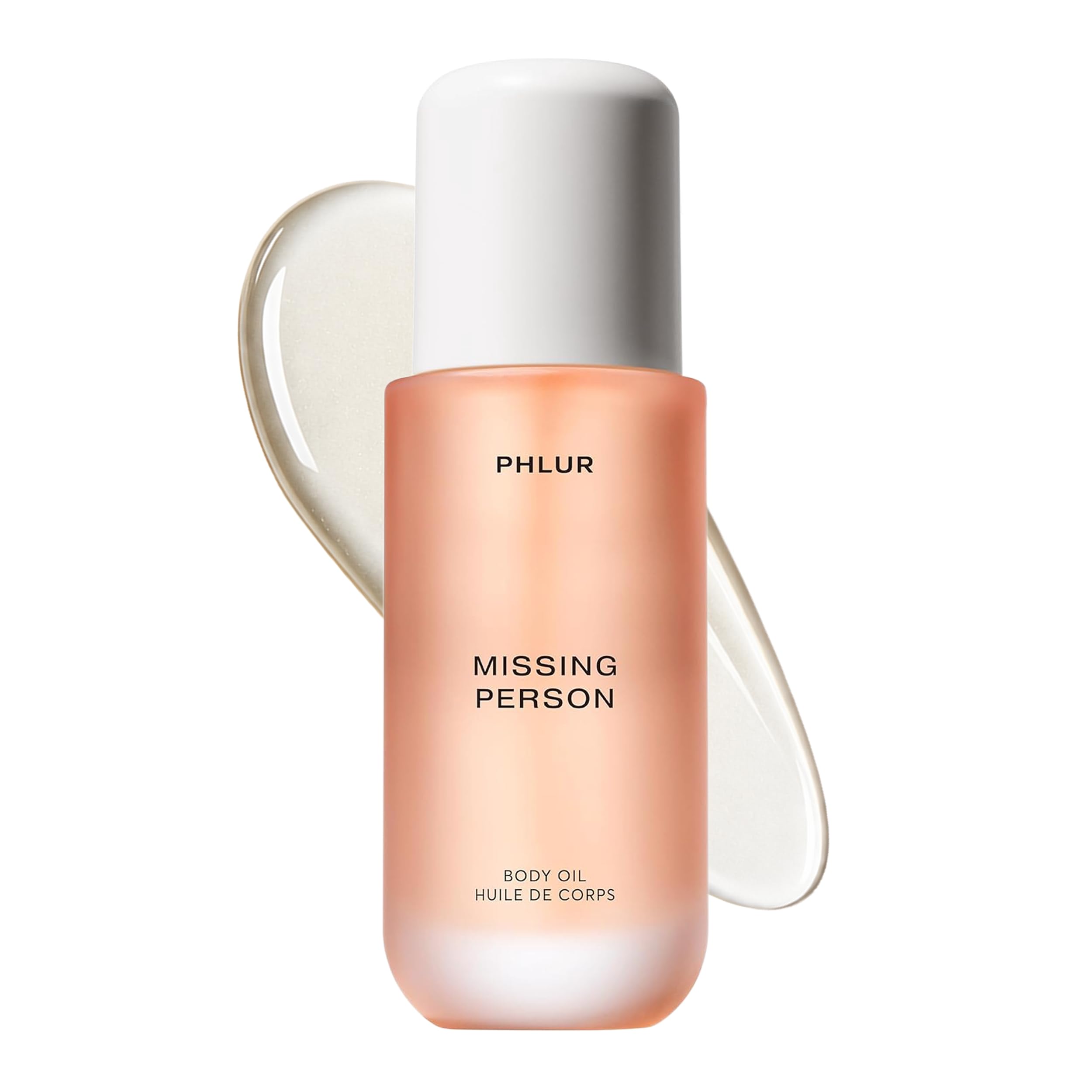 PHLUR front bottle showing label and sleek packaging, conveys premium hydration