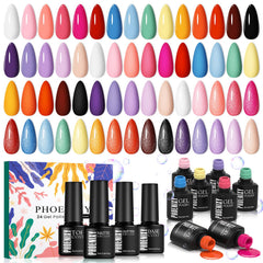 phoenixy front packaging showing kit and bottles, highlights complete gift-ready set