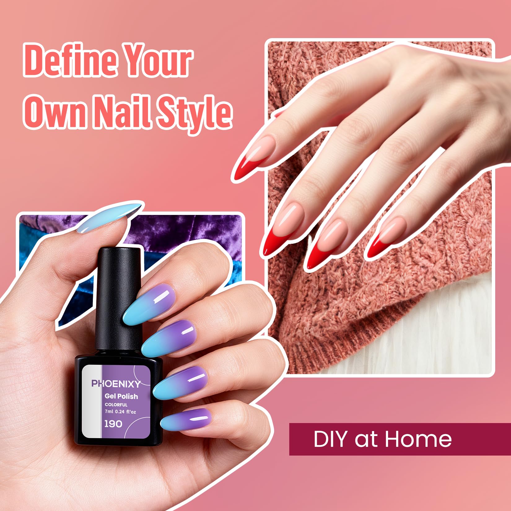 phoenixy lifestyle manicure shot on hands illustrating wearable style