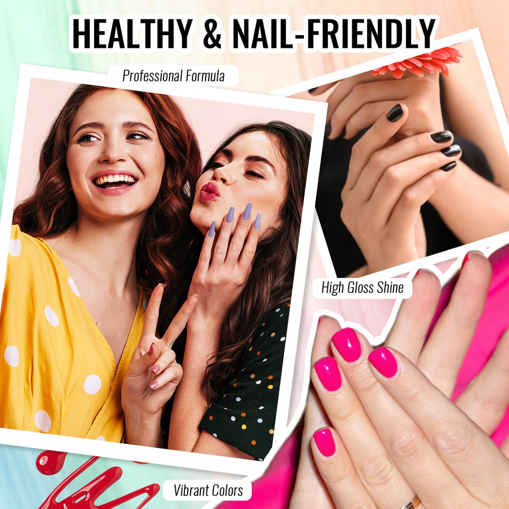 phoenixy matte topcoat demo on nails, displays satin finish for modern style