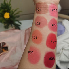 PHOFAY application with fingers demonstrating quick, seamless blending