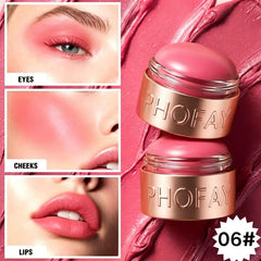 PHOFAY mousse texture close-up showing creamy finish and easy blendability