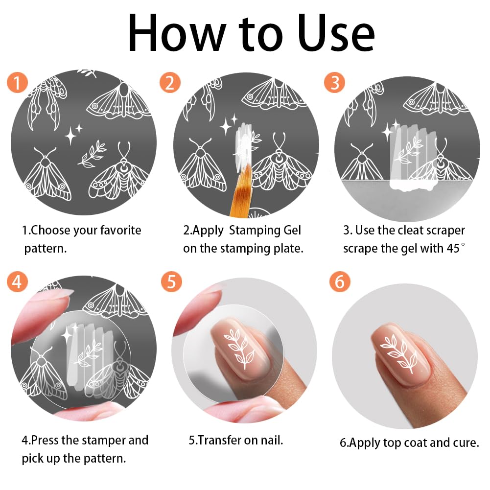 PH PandaHall finished manicure lifestyle shot demonstrating fantasy nail art appeal