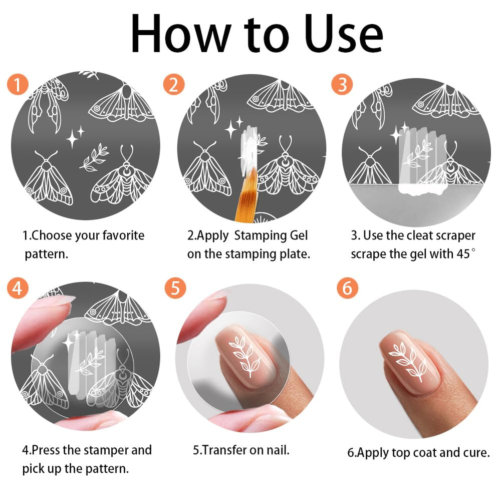 PH PandaHall finished manicure lifestyle shot demonstrating fantasy nail art appeal
