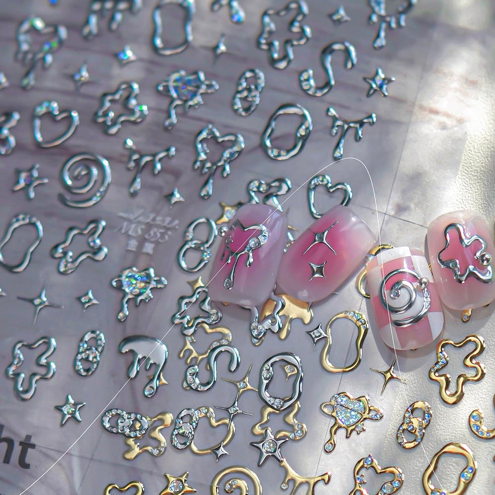 Phuryllic removed sticker on fingertip showing easy removal and reworkability