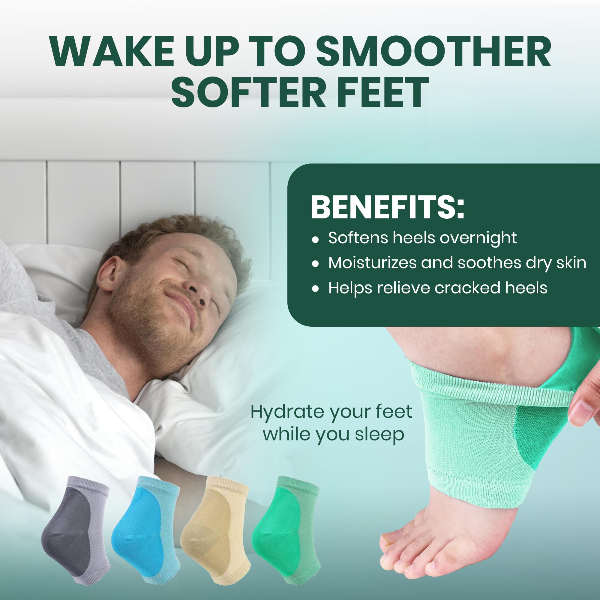 PhysFlex folded socks showing soft breathable fabric and comfort