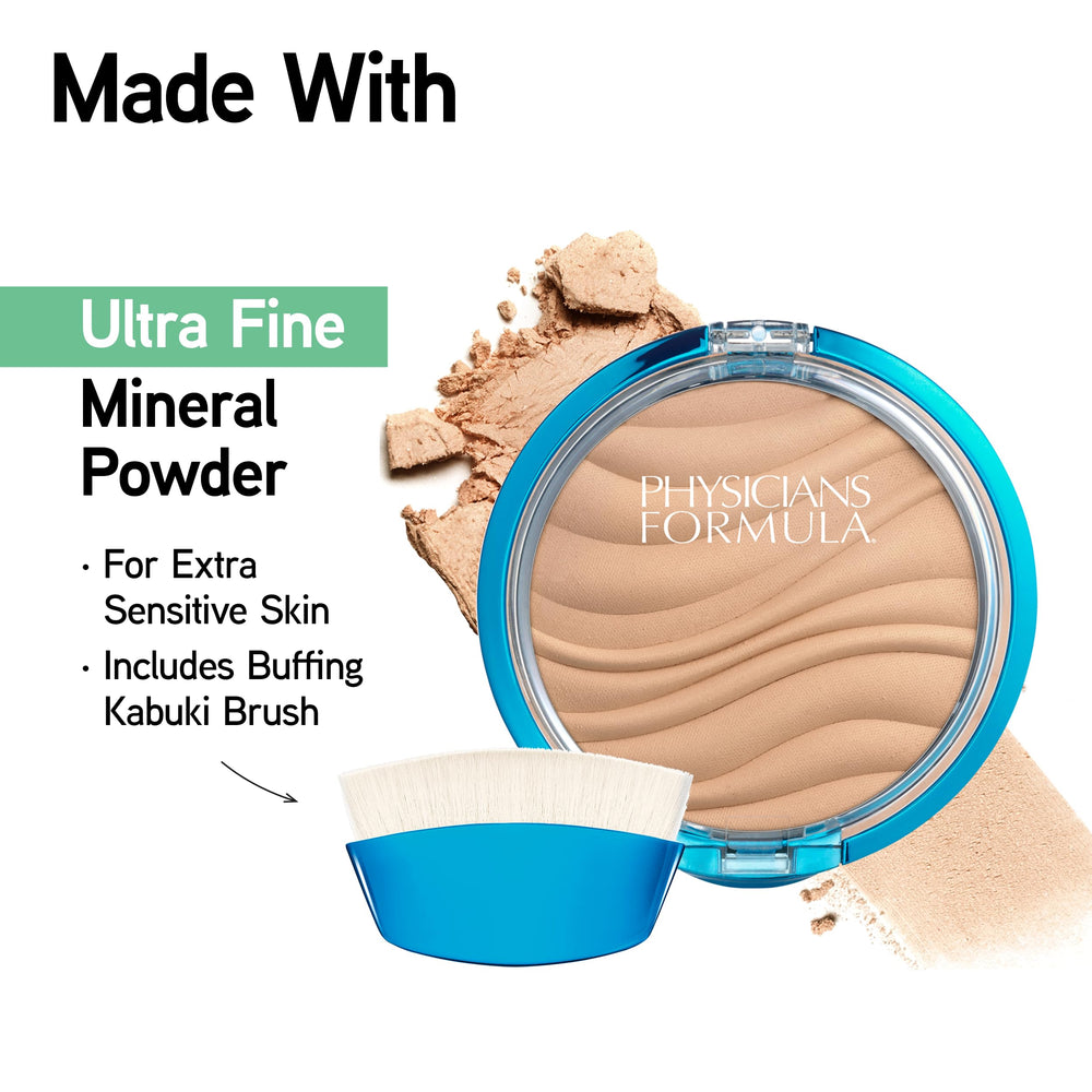 Physicians Formula air-cushion sponge detail showing even application benefit