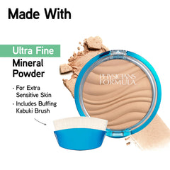 Physicians Formula air-cushion sponge detail showing even application benefit