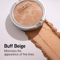 Physicians Formula before and after face comparison for subtle blur benefit.