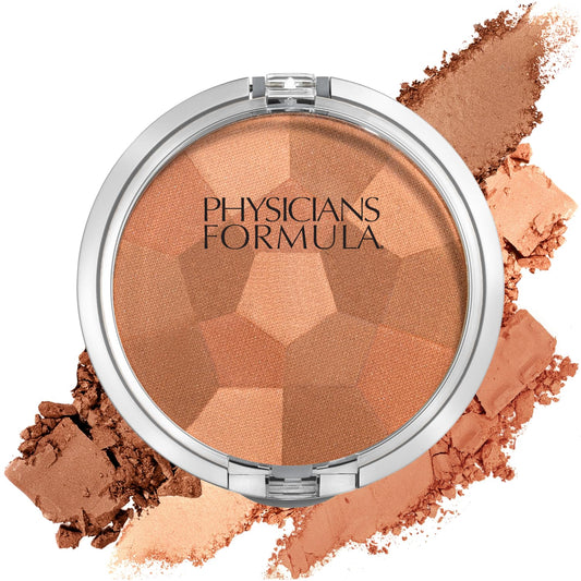 Physicians Formula compact front view showing sleek packaging and portability