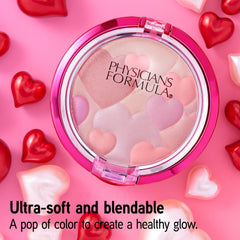 Physicians Formula pan close-up of multi-tone pearls for luminous cheeks benefit