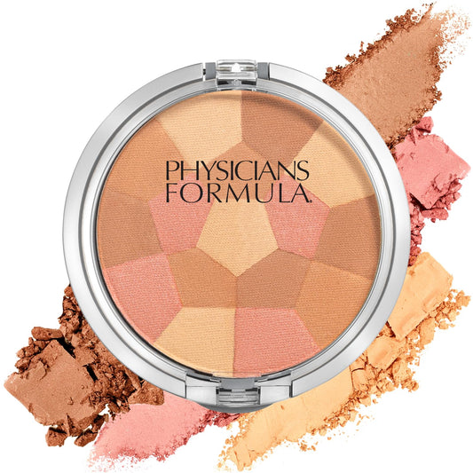 Physicians Formula front compact showing Blushing Peach for natural cheek color