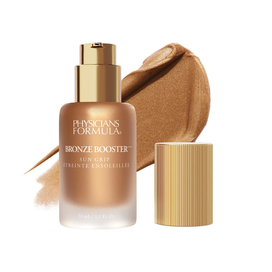 Physicians Formula front packaging of Bronze Booster showing product tube and branding benefits