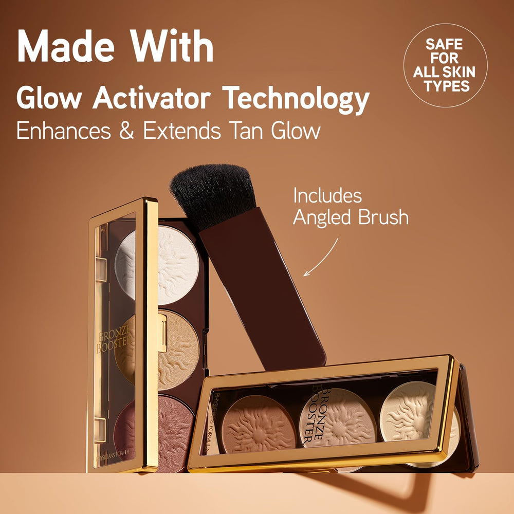 Physicians Formula open palette displaying six shades to mix for customizable glow