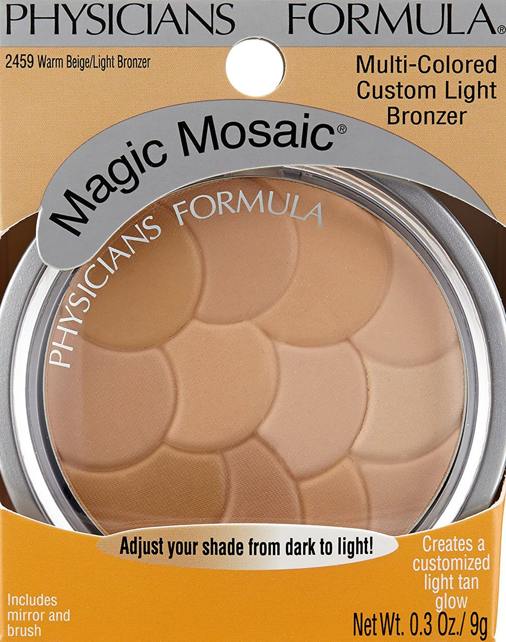 Physicians Formula lifestyle shot applying bronzer using included brush for natural warmth
