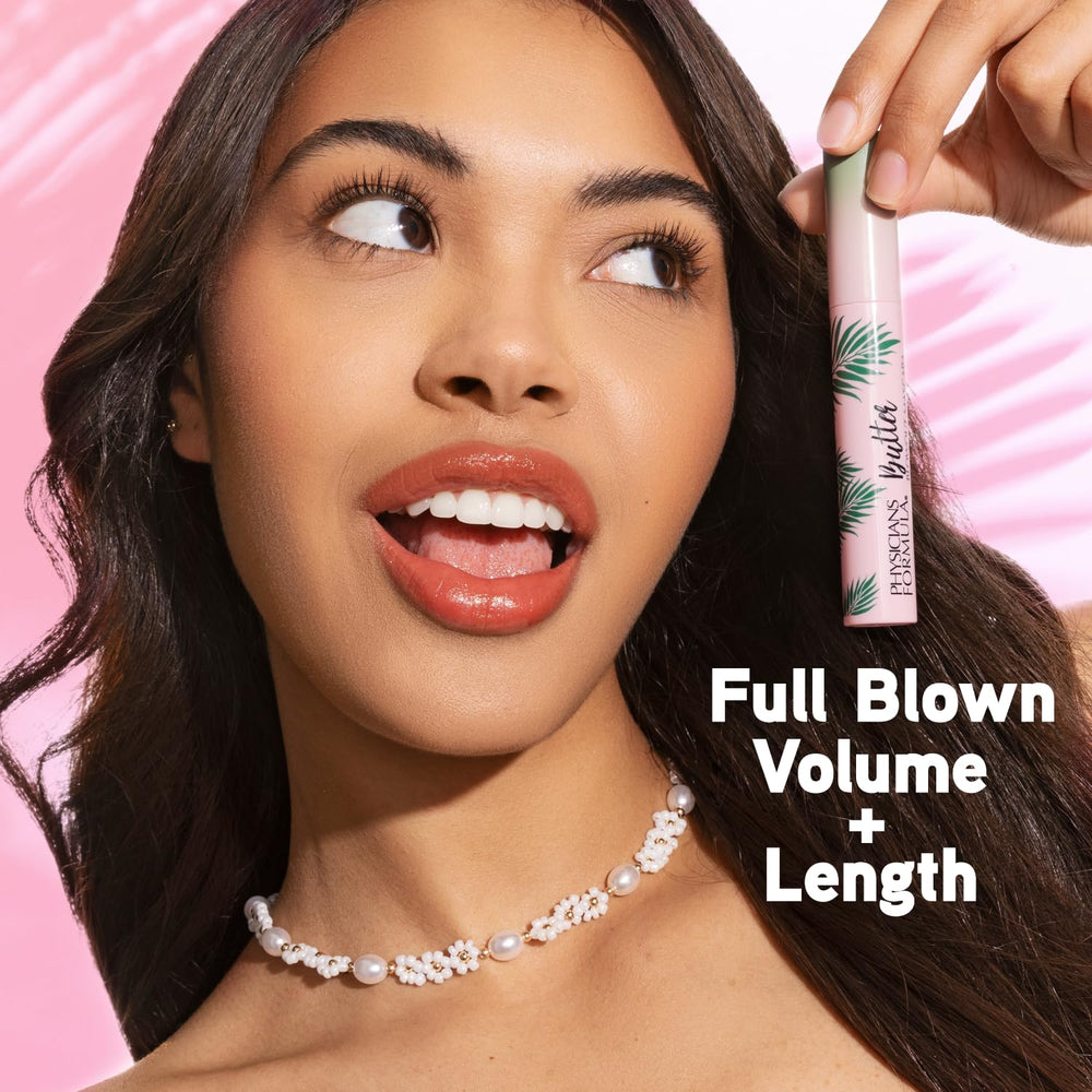 Physicians Formula round bristle brush detail for precise volumizing application