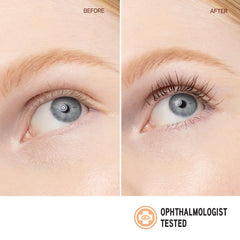 Physicians Formula bronze mascara swatches on skin showing color payoff and blendability benefit