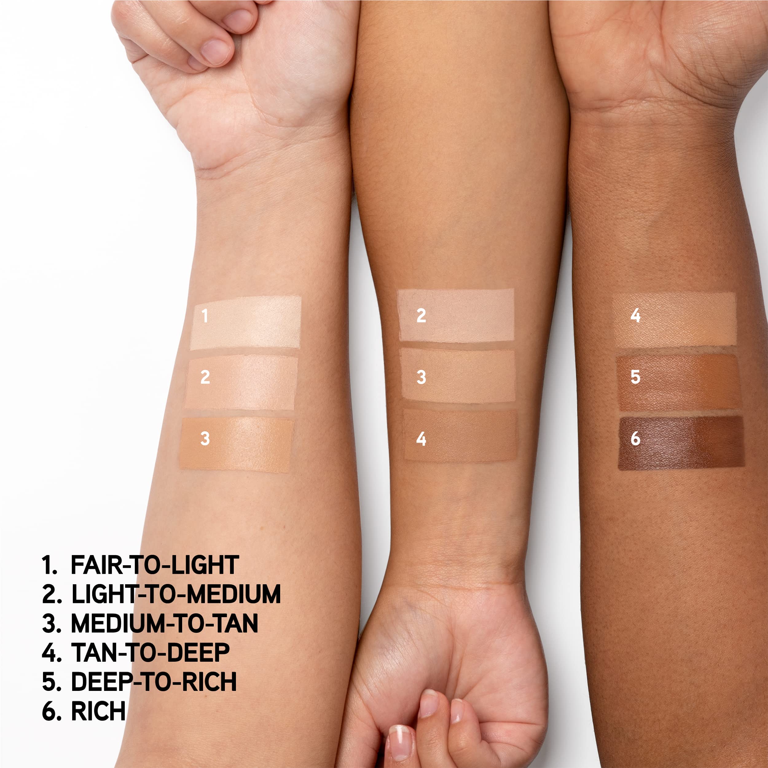Physicians Formula creamy concealer texture close-up illustrating blendable finish