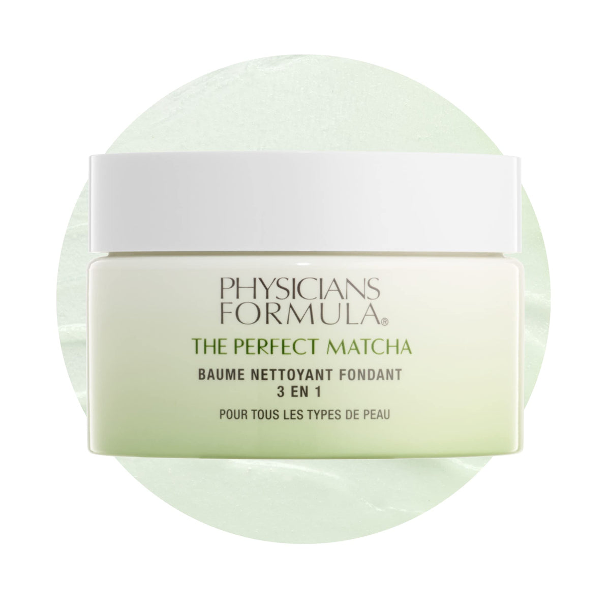 Physicians Formula jar front view showing product and Mandarin scent