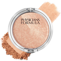 Physicians Formula compact front view shows sleek packaging and shade
