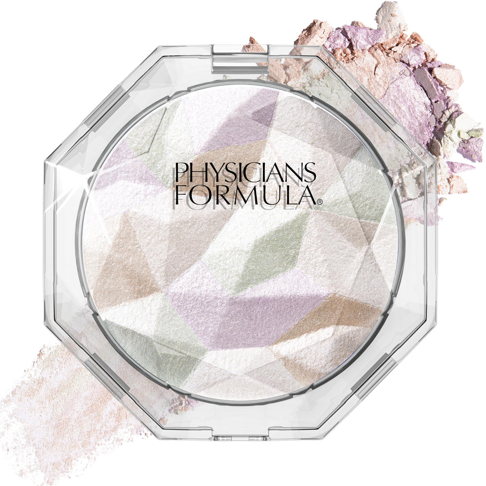 Physicians Formula front packaging showing compact and elegant finish benefit visible