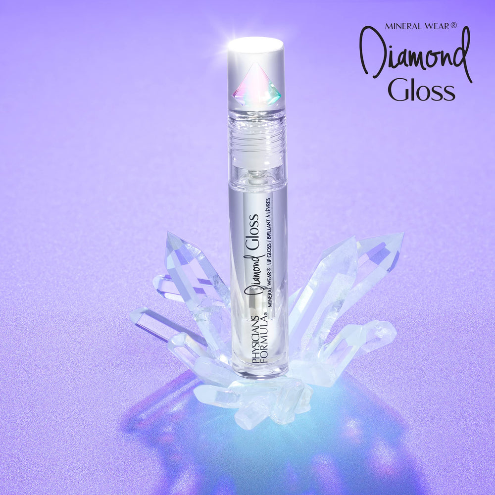 Physicians Formula gloss placed in a makeup bag for lifestyle convenience and daily use