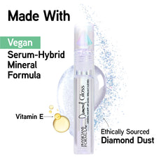 Physicians Formula on-model lips illustrating glossy finish and hydrated appearance