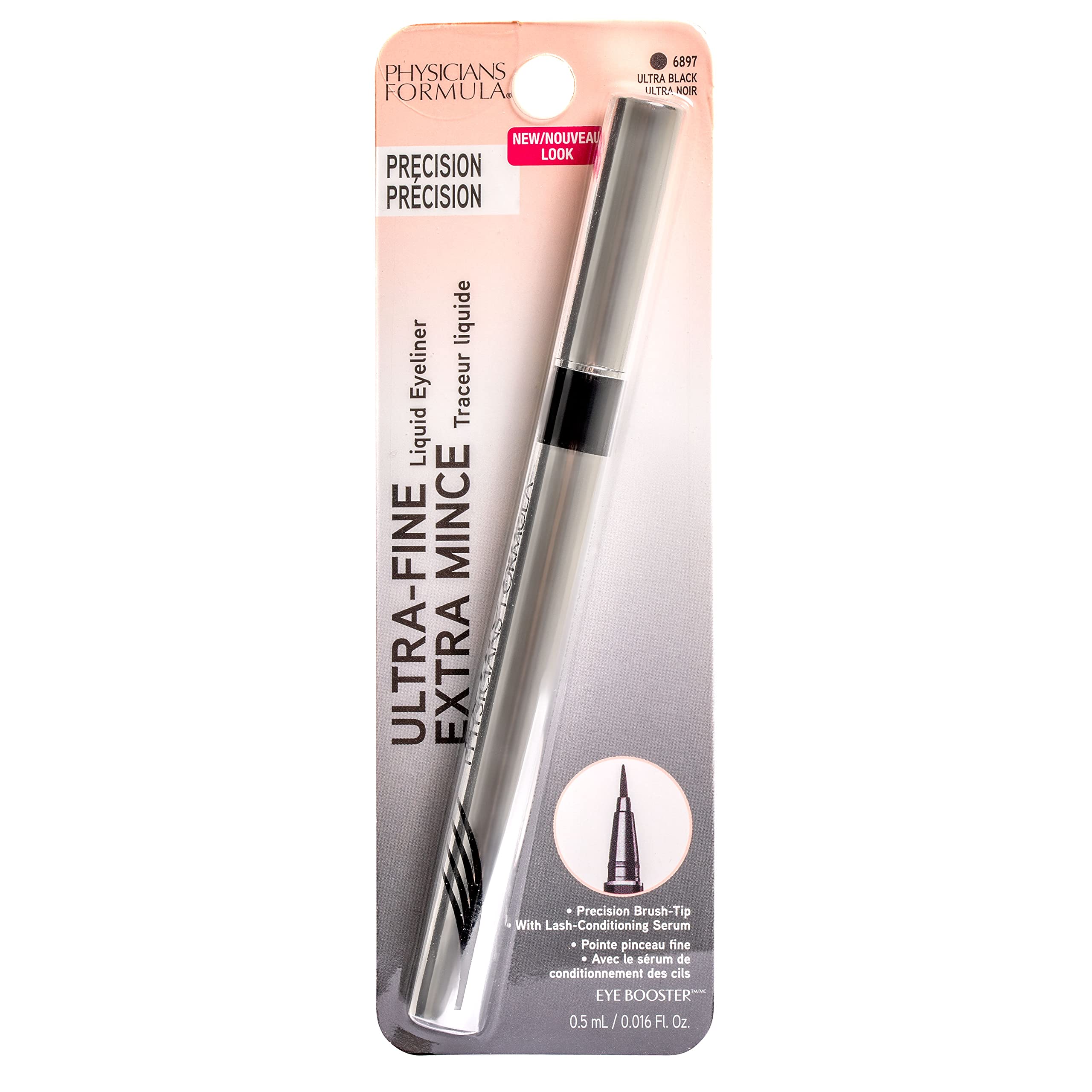 Physicians Formula product next to ruler showing compact travel-ready size