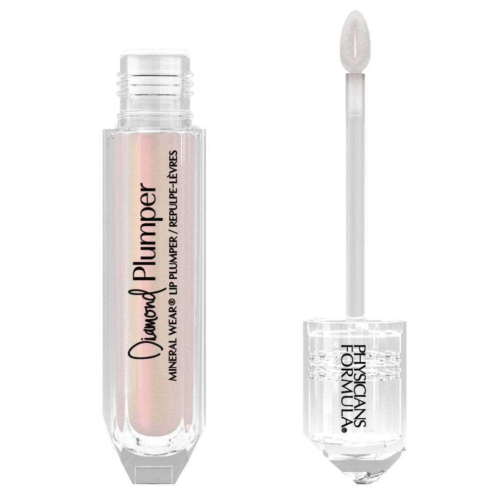 Physicians Formula front packaging showing light pink princess cut and glossy shine benefit