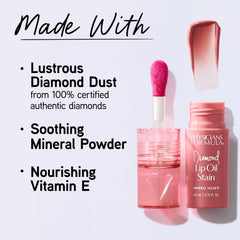 Physicians Formula swatch on hand showing Radiant Rose natural buildable color