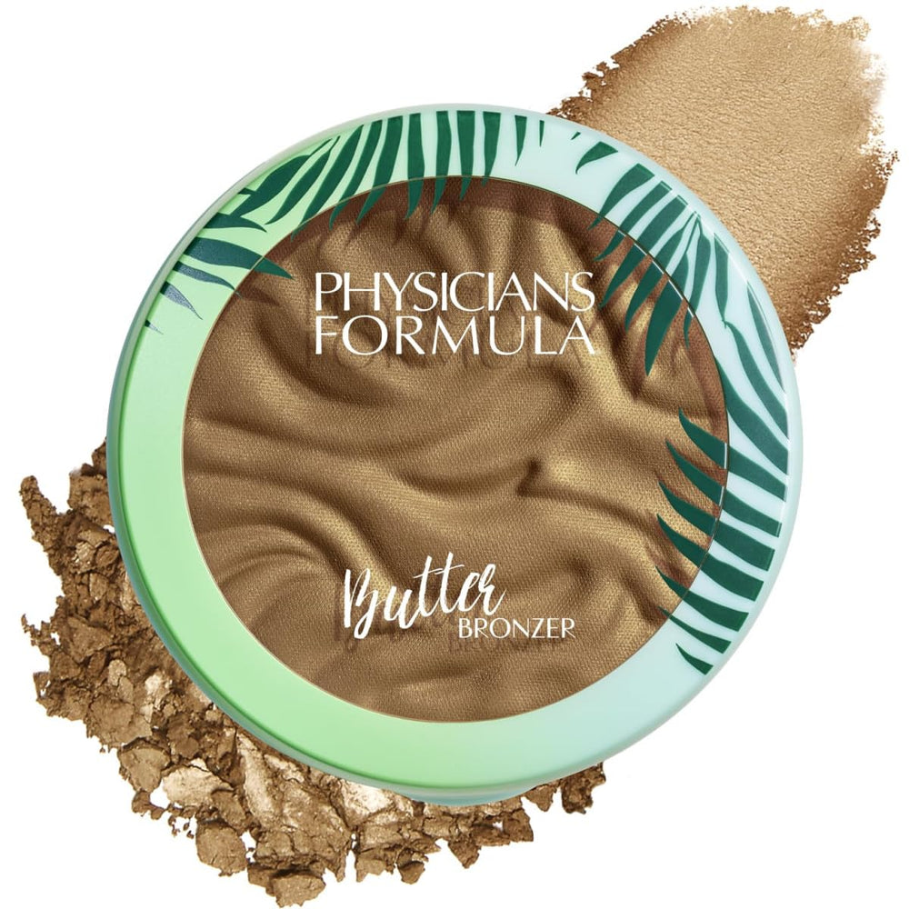 Physicians Formula front compact showing bronzer color and glow