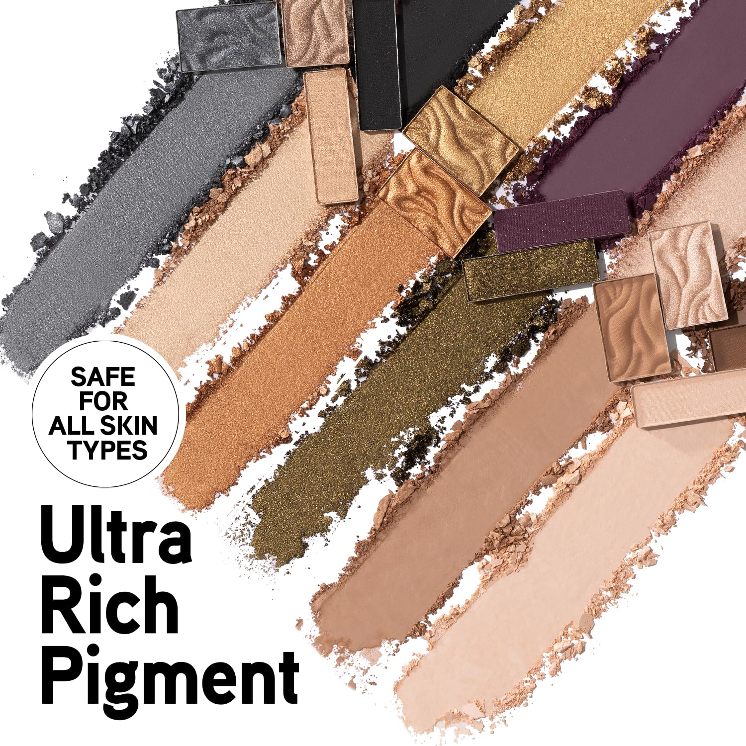 Physicians Formula close-up of pan texture highlighting creamy, blendable finish