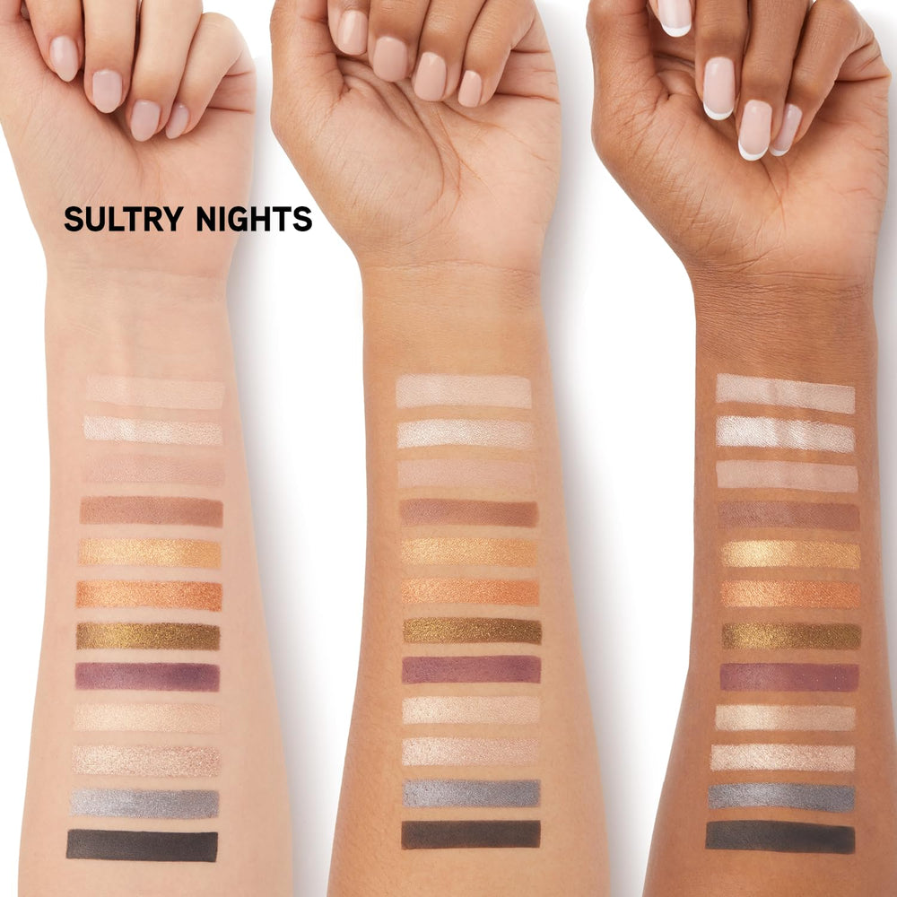 Physicians Formula wet swatch shimmer demonstrating intensified color and glow
