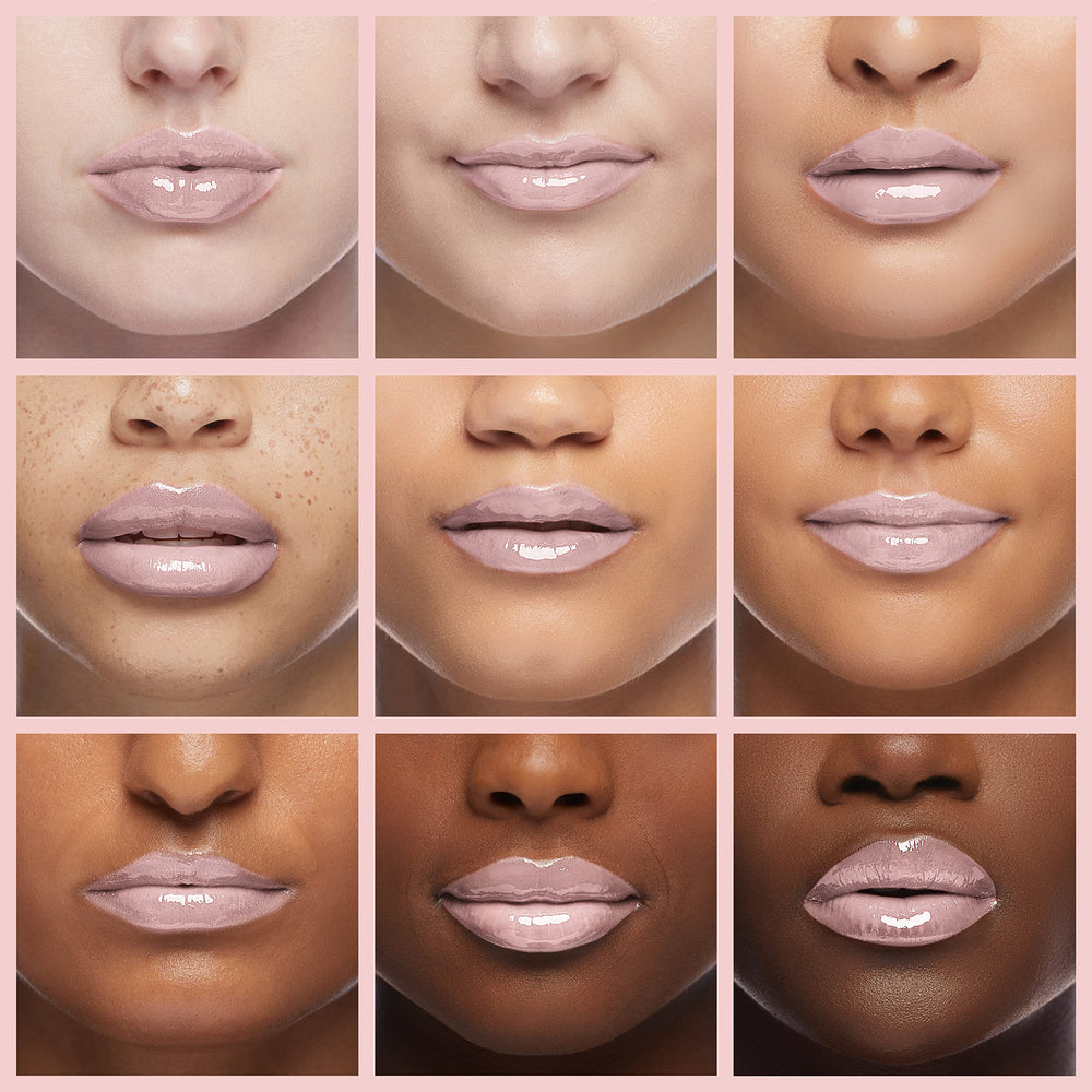 Physicians Formula lip closeup on model demonstrating fuller, smooth-looking lips