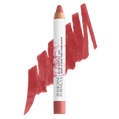 Physicians Formula front packaging showing lipstick tube and shade name, highlights brand polish