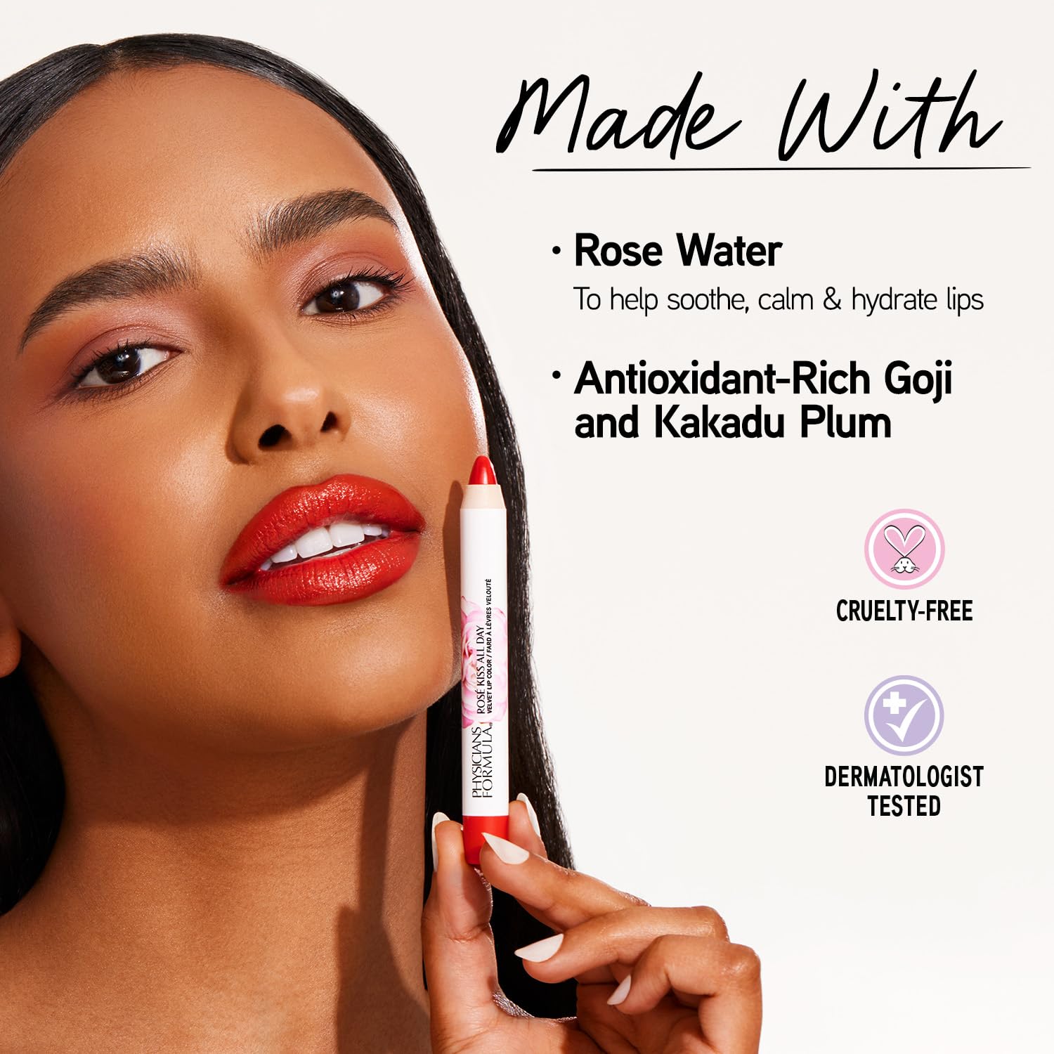 Physicians Formula close-up of creamy texture highlighting smooth glide