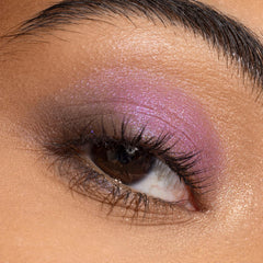 Physicians Formula shimmer texture close-up showing reflective powders and blendability