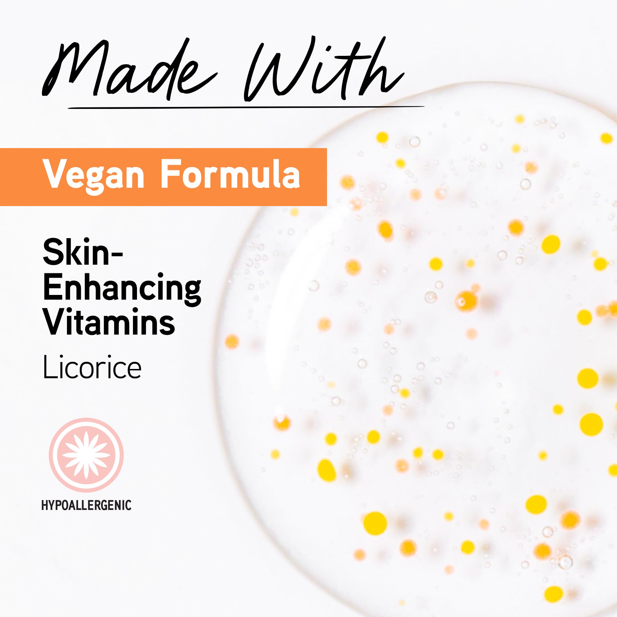 Physicians Formula serum droplet from dropper highlighting potent delivery