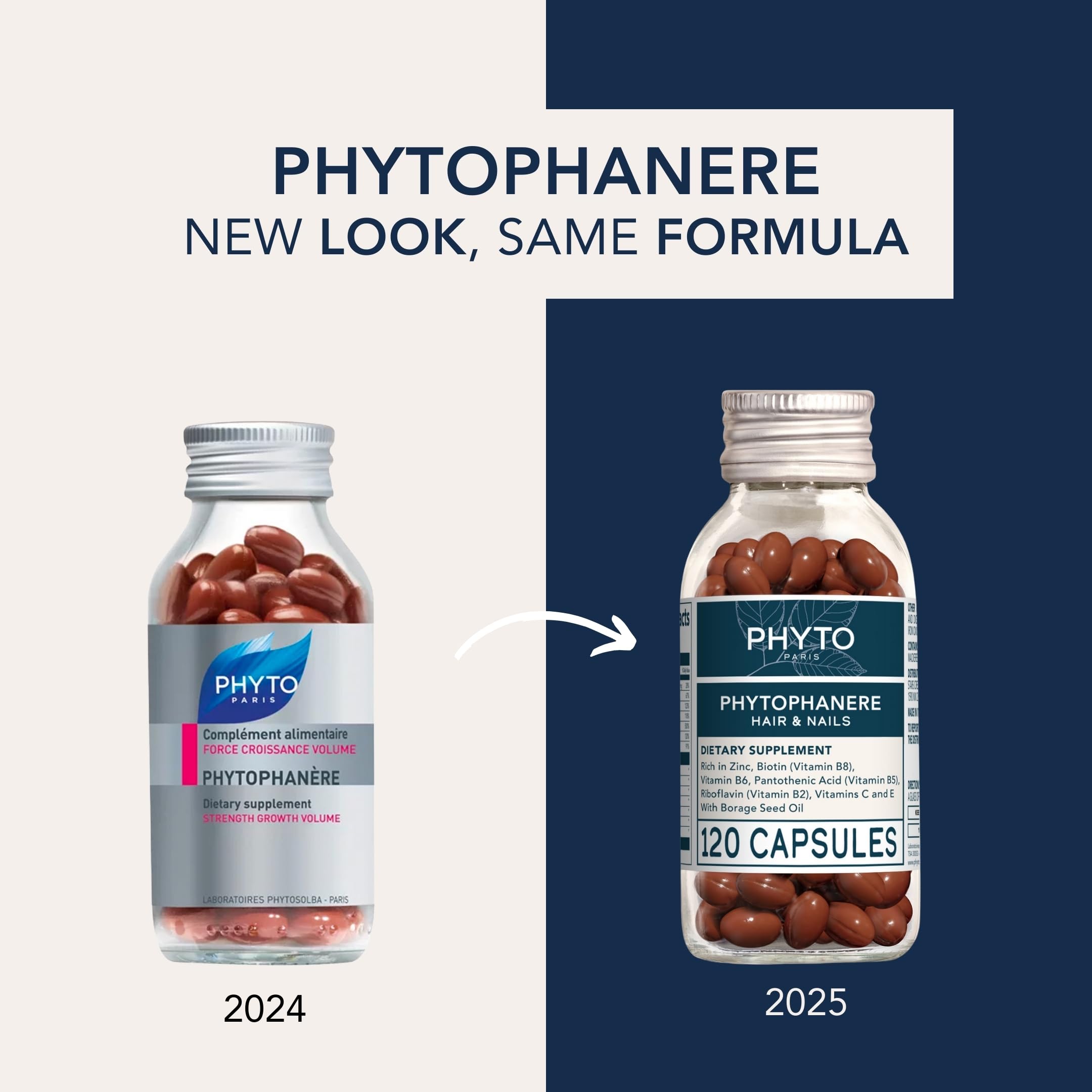 PHYTO soft capsules close-up highlighting smooth texture for simple swallowing