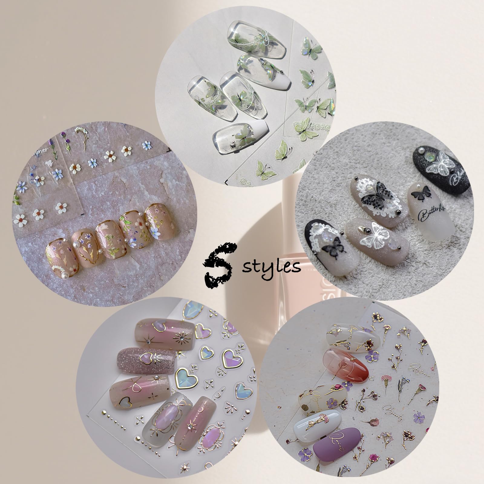 picksweet embossed 5D texture closeup highlighting raised floral detail and shine