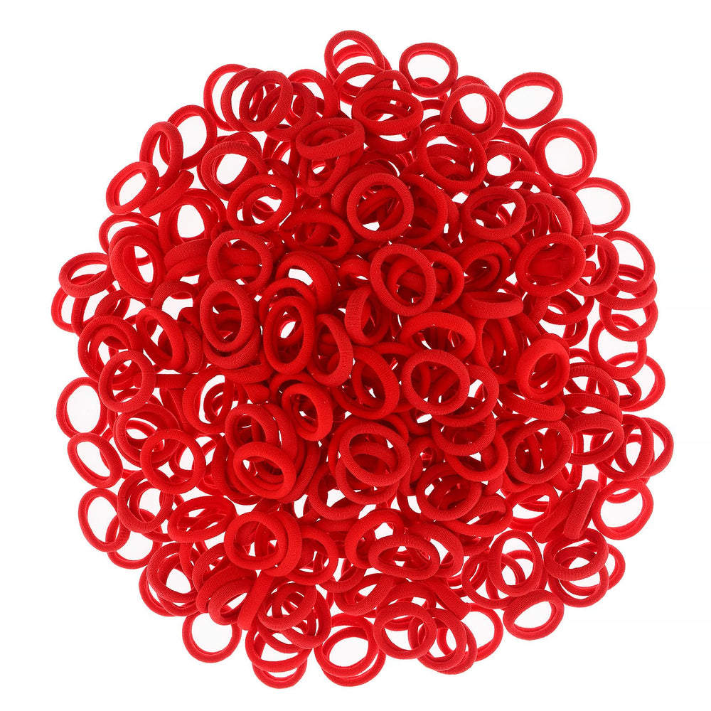 PIDOUDOU close-up of seamless red elastic texture with gentle hold