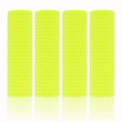 PIDOUDOU front pack of neon yellow hair ties, convenient bulk value