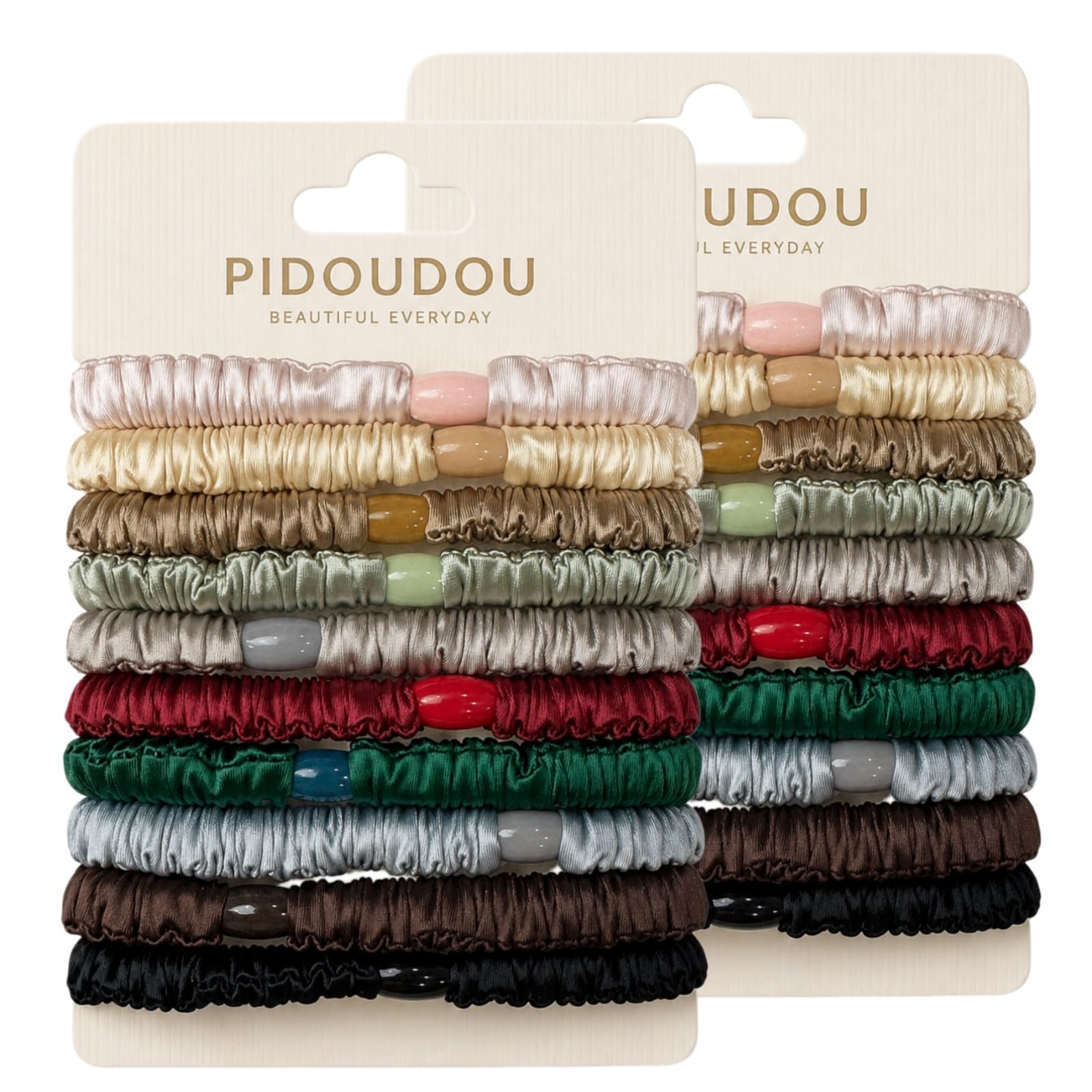 PIDOUDOU front packaging view showing full 20-piece set and colors