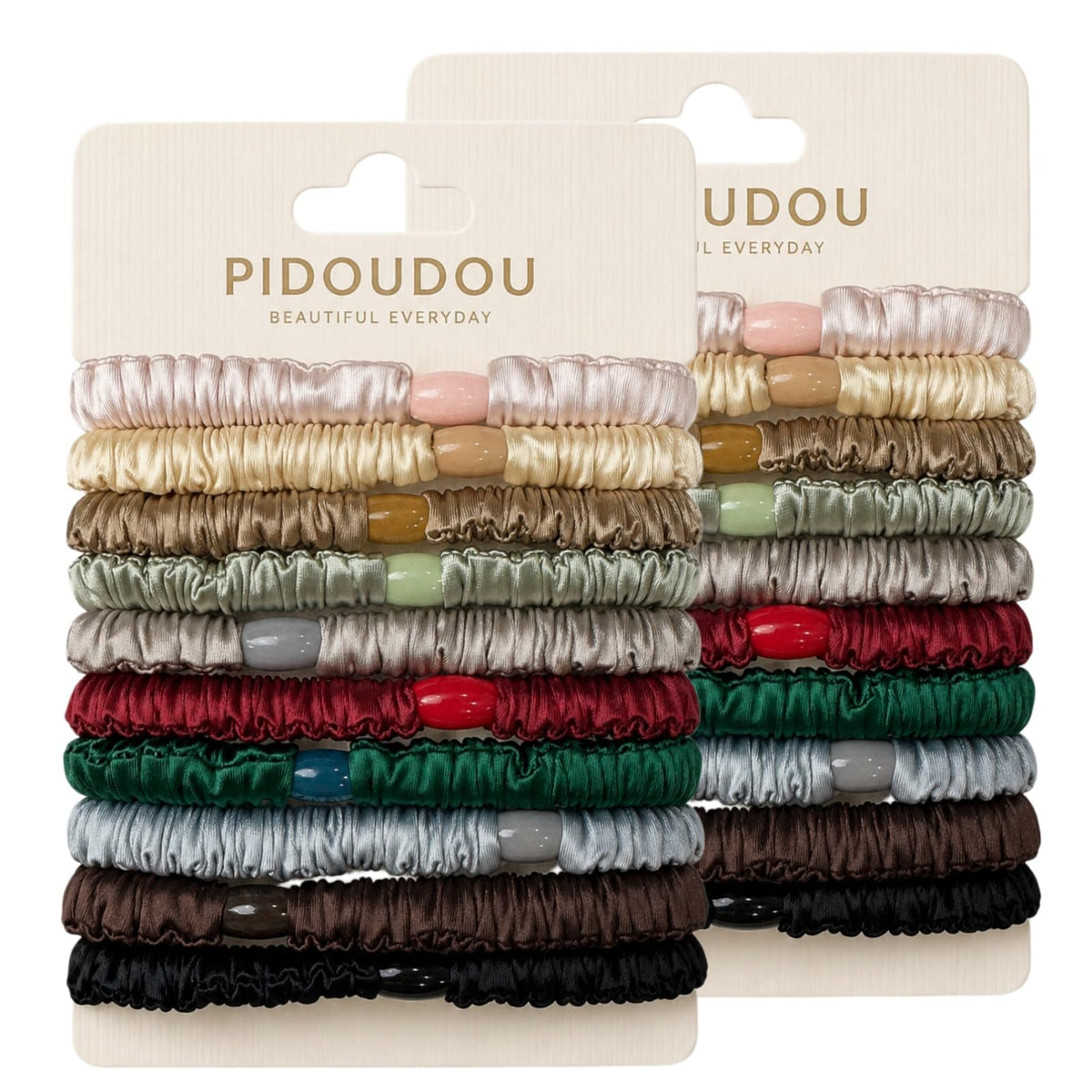 PIDOUDOU front packaging view showing full 20-piece set and colors