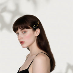 PIDOUDOU in-hair half-up style showing firm hold and polished everyday look